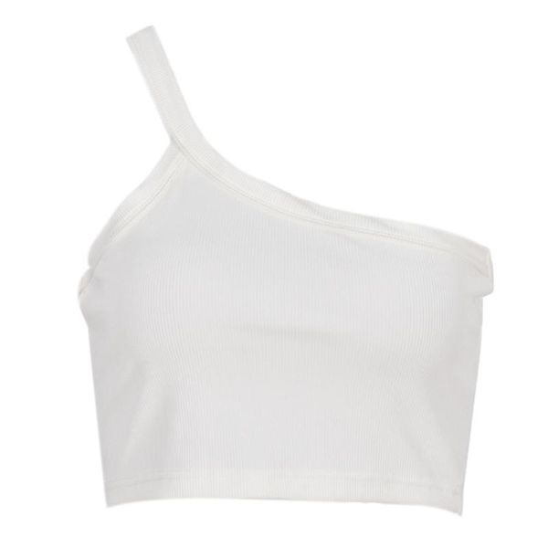 women's tanks & camis women summer single oblique one shoulder tank ribbed knitted slim sleeveless camisole cutout backless basic c, White
women's tanks & camis women summer single oblique one shoulder tank ribbed knitted slim sleeveless camisole cutout backless basic c, White
