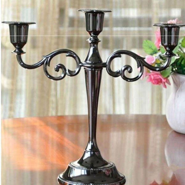 candle holders holder gold candlestick european romantic stand home festival wedding centerpieces decoration