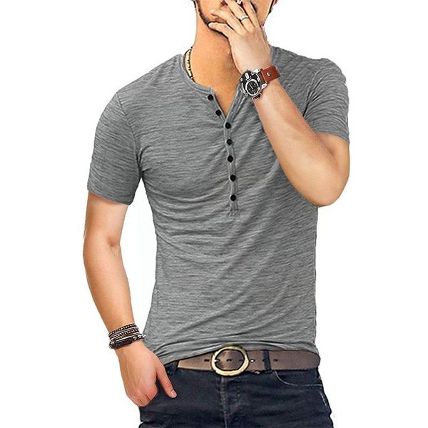 men's t-shirts green men henley t-shirt short sleeve slim casual tshirt button up knitwear tees shirt for male 2021 summer mens clothes, White;black 
men's t-shirts green men henley t-shirt short sleeve slim casual tshirt button up knitwear tees shirt for male 2021 summer mens clothes, White;black