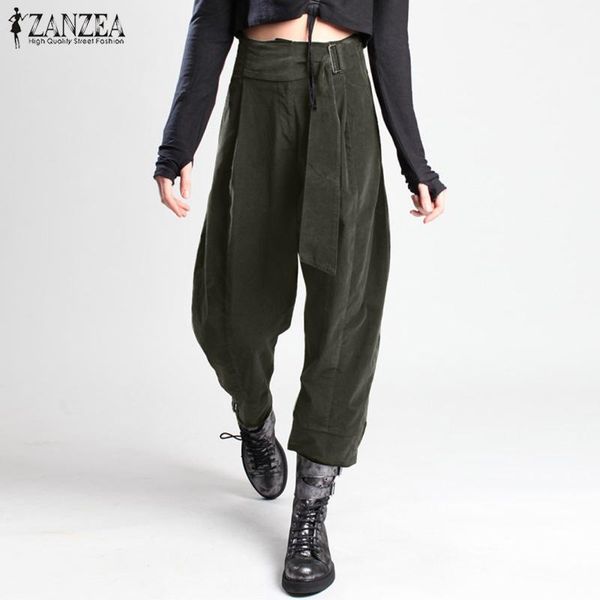 women's pants & capris zanzea women cargo high waist solid harem summer vintage pantalon wide leg pant trousers belte streetwear plus s, Black;white
women's pants & capris zanzea women cargo high waist solid harem summer vintage pantalon wide leg pant trousers belte streetwear plus s, Black;white