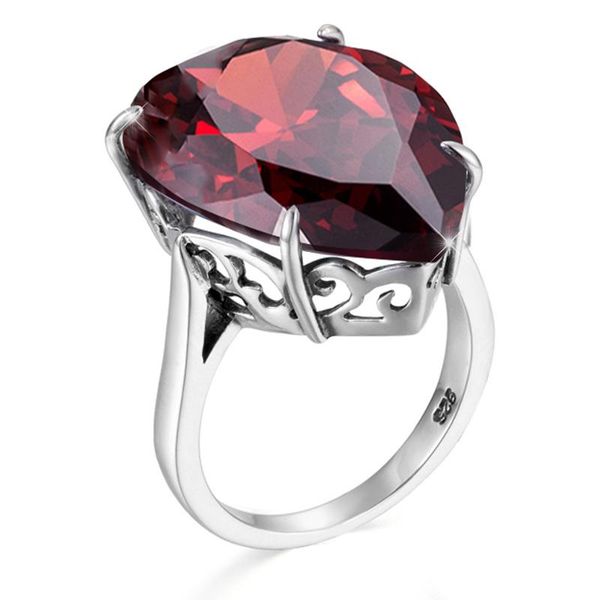 cluster rings real 925 sterling silver ring women chunky heart big stone garnet gemstone trendy unique handmade women's jewelry gift, Golden;silver
cluster rings real 925 sterling silver ring women chunky heart big stone garnet gemstone trendy unique handmade women's jewelry gift, Golden;silver