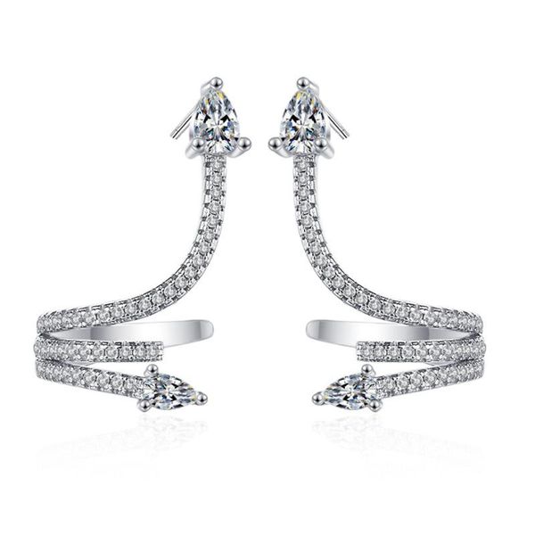 dangle & chandelier women ear studs snake shape earring 925 silver luxury micro-inlaid zircon a pair piercing hoops earrings jewelry gift
dangle & chandelier women ear studs snake shape earring 925 silver luxury micro-inlaid zircon a pair piercing hoops earrings jewelry gift