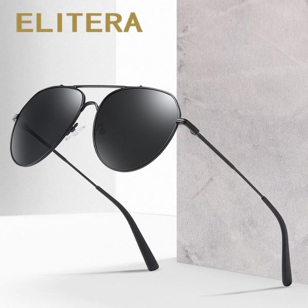 sunglasses elitera polarized classic men women driving pilot frame fishing travel sun glasses male goggles sports uv400, White;black
sunglasses elitera polarized classic men women driving pilot frame fishing travel sun glasses male goggles sports uv400, White;black