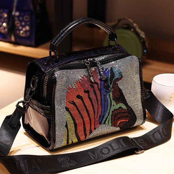 evening bags women's bag ita rhinestone animal prints boston handbag tote crossbody over sholder bolso 
evening bags women's bag ita rhinestone animal prints boston handbag tote crossbody over sholder bolso