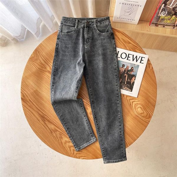 women's jeans 2021 arrival spring summer style street fashion high-waisted solid color women, all-match thin harlan women, Blue
women's jeans 2021 arrival spring summer style street fashion high-waisted solid color women, all-match thin harlan women, Blue
