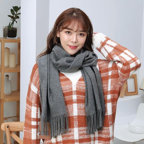 scarves 5 pcs/color winter cashmere scarf female women thick warm shawls wrap men male wool tassels pashmina muffler neckerchief, Blue;gray
scarves 5 pcs/color winter cashmere scarf female women thick warm shawls wrap men male wool tassels pashmina muffler neckerchief, Blue;gray