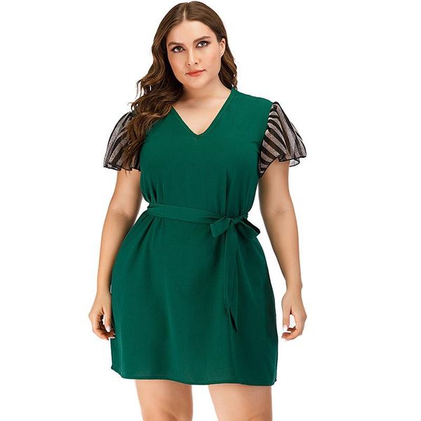 plus size dresses 2021 summer womens lace stitching solid color dress for women 4xl 5xl 6xl, Black
plus size dresses 2021 summer womens lace stitching solid color dress for women 4xl 5xl 6xl, Black