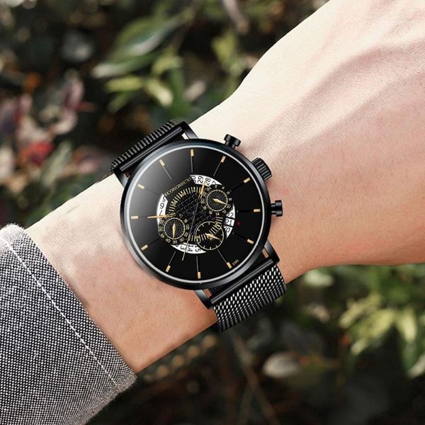 business watch men simple fashion stainless steel mesh belt wild male quartz relogio masculino w3 wristwatches, Slivery;brown
business watch men simple fashion stainless steel mesh belt wild male quartz relogio masculino w3 wristwatches, Slivery;brown