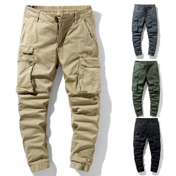 men's pants fashion mens cargo casual solid multi-pocket trousers plus size joggers sweatpants, Black
men's pants fashion mens cargo casual solid multi-pocket trousers plus size joggers sweatpants, Black