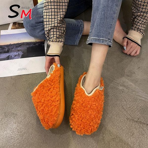 slippers 2021 winter fashion warm flats home cotton boots soft casual shallow fur cozy flip flops short plush shoes mujer, Black
slippers 2021 winter fashion warm flats home cotton boots soft casual shallow fur cozy flip flops short plush shoes mujer, Black