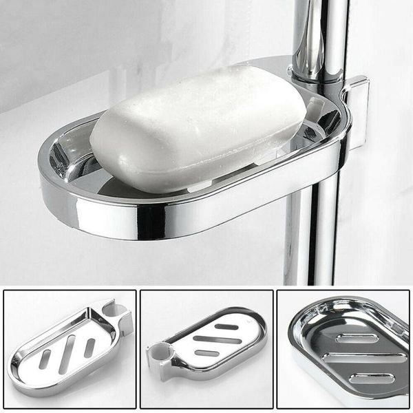 soap dishes durable clip-on tray dish adjustable shower rail slide plates 16.2*8.8cm smooth silver color bathroom holder
soap dishes durable clip-on tray dish adjustable shower rail slide plates 16.2*8.8cm smooth silver color bathroom holder