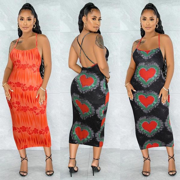 casual dresses donsignet women dress 2021 summer european and american women's fashion long bale buttocks print sling, Black;gray
casual dresses donsignet women dress 2021 summer european and american women's fashion long bale buttocks print sling, Black;gray