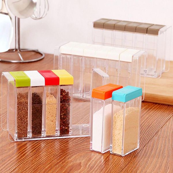 storage bottles & jars prtable seasoning spice condiment bottle transparent shaker containers set of 6
storage bottles & jars prtable seasoning spice condiment bottle transparent shaker containers set of 6