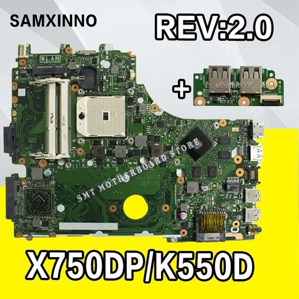 motherboards send board+x750dp motherboard for asus x750dp k550d x550d k550dp x550dp laprev2.0 mainboard original 
motherboards send board+x750dp motherboard for asus x750dp k550d x550d k550dp x550dp laprev2.0 mainboard original