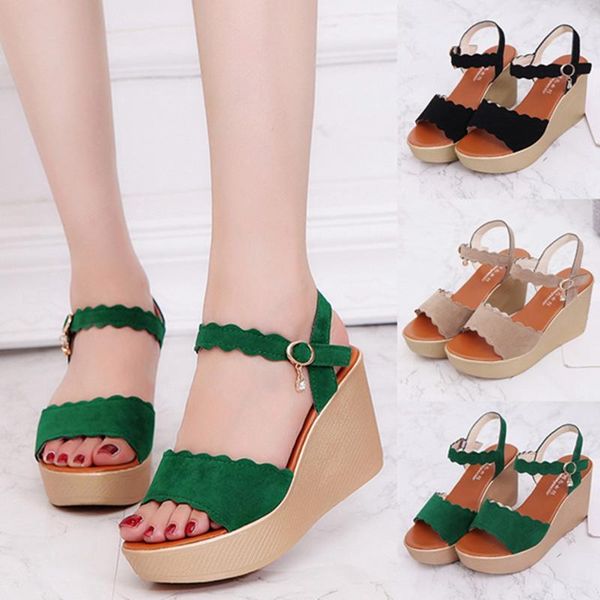 dress shoes women sandals ladies fashion casual peep toe wedges platforms crystal high heels summer beach plus size, Black
dress shoes women sandals ladies fashion casual peep toe wedges platforms crystal high heels summer beach plus size, Black