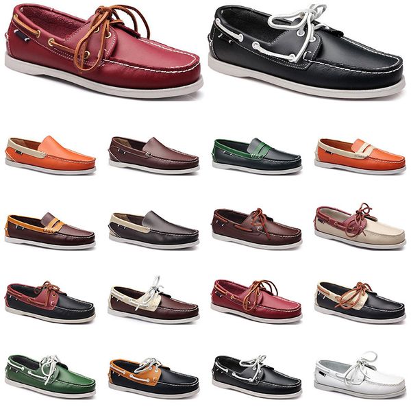 202 womens sneakers sailing shoe mens casual leather shoes black white red green orange brown outdoor trainers size 38-45
202 womens sneakers sailing shoe mens casual leather shoes black white red green orange brown outdoor trainers size 38-45