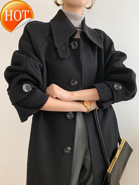 women's tracksuits coat double-sided cashmere for women, autumn and winter 2021 long knee-length loose high-end 100% woolen, Gray
women's tracksuits coat double-sided cashmere for women, autumn and winter 2021 long knee-length loose high-end 100% woolen, Gray