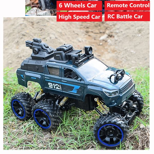 high speed bigfoot rc climbing car toy with 6 wheels driving racing car buggy off load rock crawler car hollow deep tire gifts
high speed bigfoot rc climbing car toy with 6 wheels driving racing car buggy off load rock crawler car hollow deep tire gifts