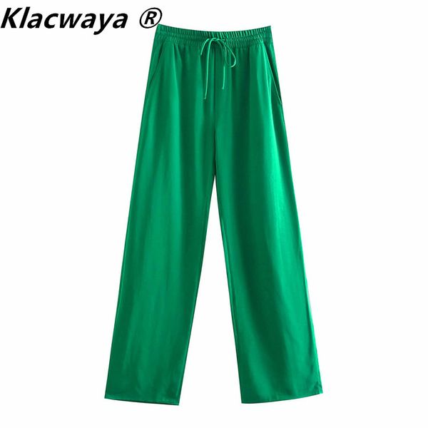 women fashion loose thin satin silk wide leg pantssummer casual elastic high waist drape mopping straight pants 210521, Black;white
women fashion loose thin satin silk wide leg pantssummer casual elastic high waist drape mopping straight pants 210521, Black;white