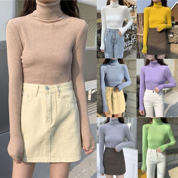 women's sweaters solid color sweater women casual winter knitting jacket long sleeve bottoming female, White;black
women's sweaters solid color sweater women casual winter knitting jacket long sleeve bottoming female, White;black