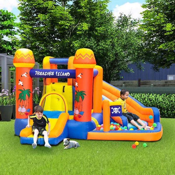 outdoor games & activities bounce house water park pirate bay inflatable slide combo blower included inflate time 2 minutes
outdoor games & activities bounce house water park pirate bay inflatable slide combo blower included inflate time 2 minutes