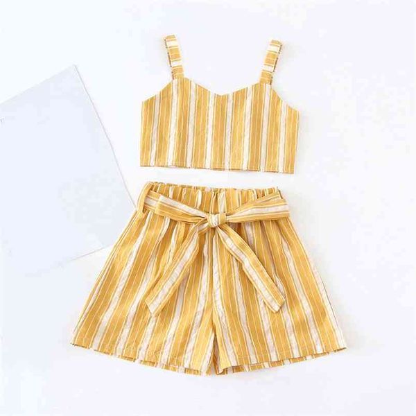 summer suit striped clothing for girls vest+shorts 2pcs girl set children kids 210528, White
summer suit striped clothing for girls vest+shorts 2pcs girl set children kids 210528, White