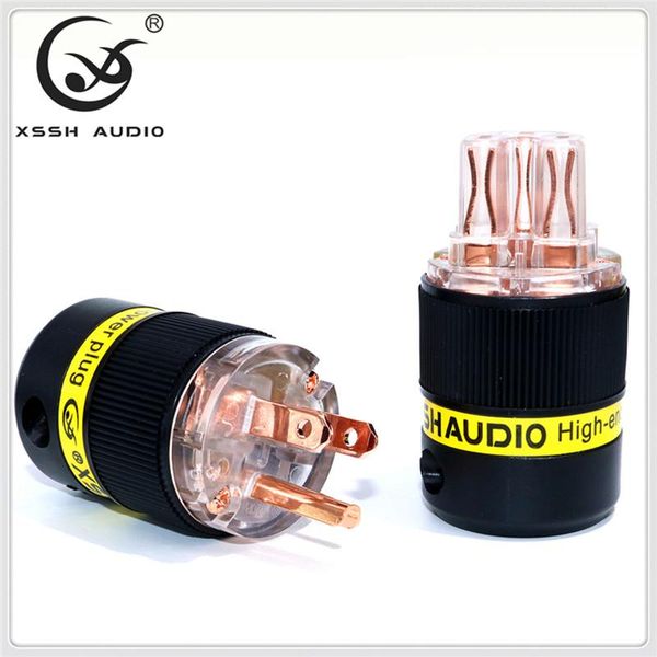 smart power plugs xssh hifi frozen edition pure copper american standard national european eight character tail fev
smart power plugs xssh hifi frozen edition pure copper american standard national european eight character tail fev