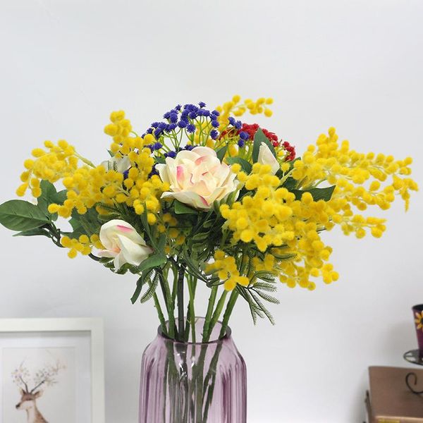 artificial flowers plastic fake yellow small plush flower for home party wedding decoration supplies material arrangement decorative & wreat
artificial flowers plastic fake yellow small plush flower for home party wedding decoration supplies material arrangement decorative & wreat