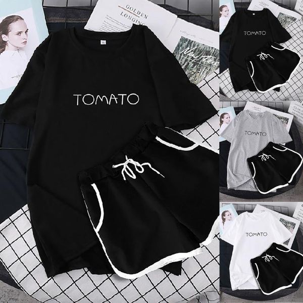 women's tracksuits ishowtienda women two piece drop sleeves set short sleeve o-neck paneled t shirt shorts conjunto deportivo mujer, Gray 
women's tracksuits ishowtienda women two piece drop sleeves set short sleeve o-neck paneled t shirt shorts conjunto deportivo mujer, Gray