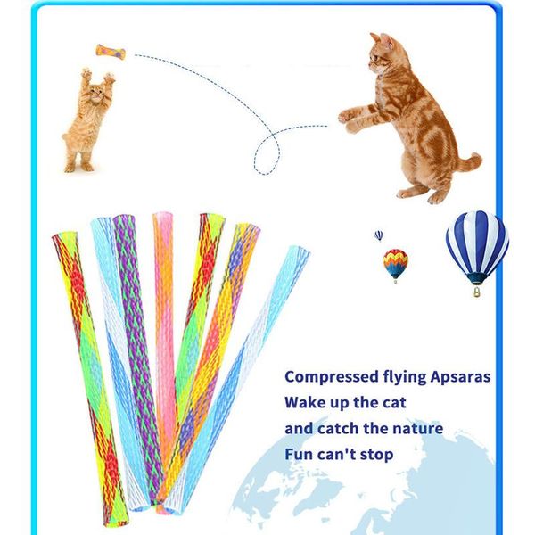 4/8pcs random color cat spring tube interactive toy set funny stretchable colorful kitten coil training toys
4/8pcs random color cat spring tube interactive toy set funny stretchable colorful kitten coil training toys