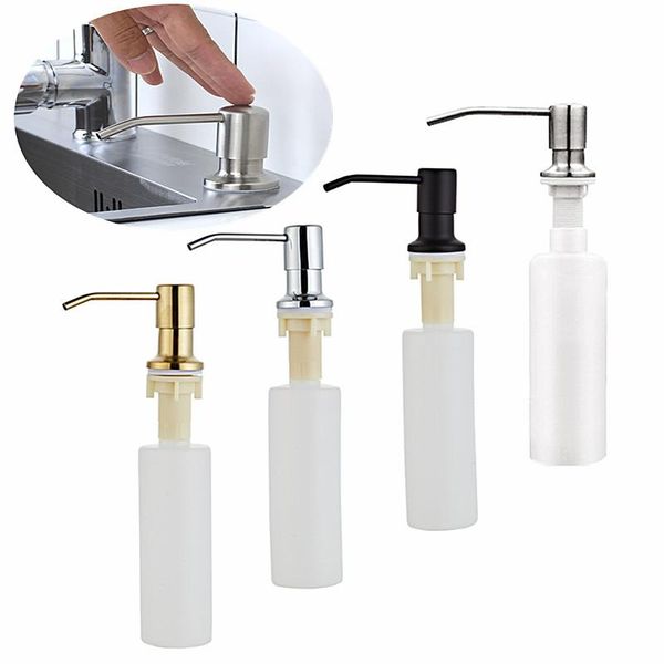 liquid soap dispenser 1pcs 300ml kitchen sink stainless steel head abs detergent distributor lotion dispensers bathroom hardware
liquid soap dispenser 1pcs 300ml kitchen sink stainless steel head abs detergent distributor lotion dispensers bathroom hardware