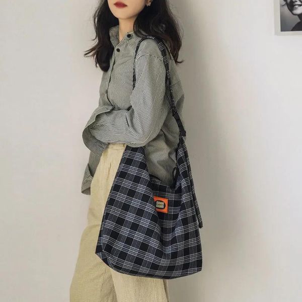 evening bags bag 2021 trendy canvas female large-capacity japanese shoulder ins lattice art
evening bags bag 2021 trendy canvas female large-capacity japanese shoulder ins lattice art
