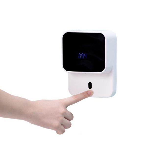 liquid soap dispenser intelligent automatic wall-mounted led screen hand washing device for bathroom smart infrared sensor
liquid soap dispenser intelligent automatic wall-mounted led screen hand washing device for bathroom smart infrared sensor