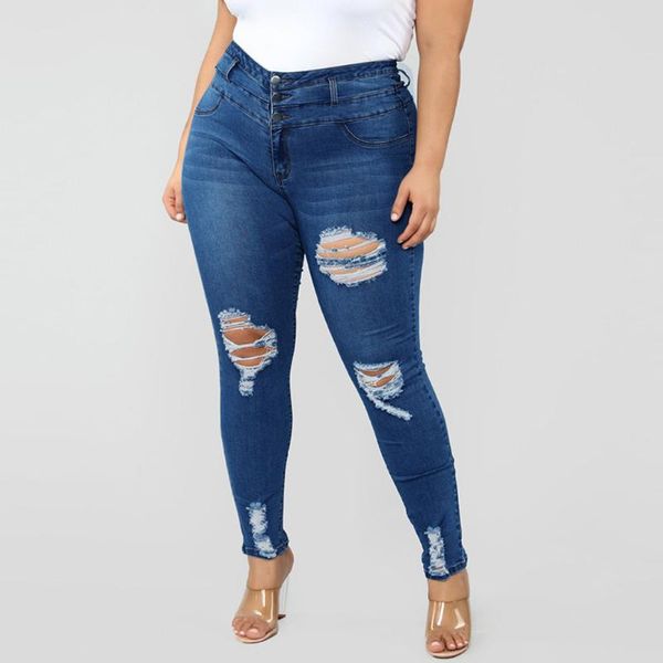fashion womens plus size pocket hole ripped jeans for women denim button zipper high waist pants #ws women's, Blue
fashion womens plus size pocket hole ripped jeans for women denim button zipper high waist pants #ws women's, Blue