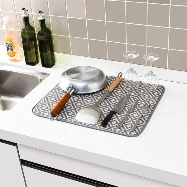 mats & pads 1pc dish drying mat for kitchen sink drainer microfiber cushion pad tableware tea towel absorbent el bar placemat 41*49cm
mats & pads 1pc dish drying mat for kitchen sink drainer microfiber cushion pad tableware tea towel absorbent el bar placemat 41*49cm