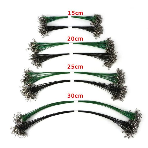 braid line 20pcs anti-bite steel wire nylon lead with rotating fishing accessories core traction rope 15c-30cm
braid line 20pcs anti-bite steel wire nylon lead with rotating fishing accessories core traction rope 15c-30cm