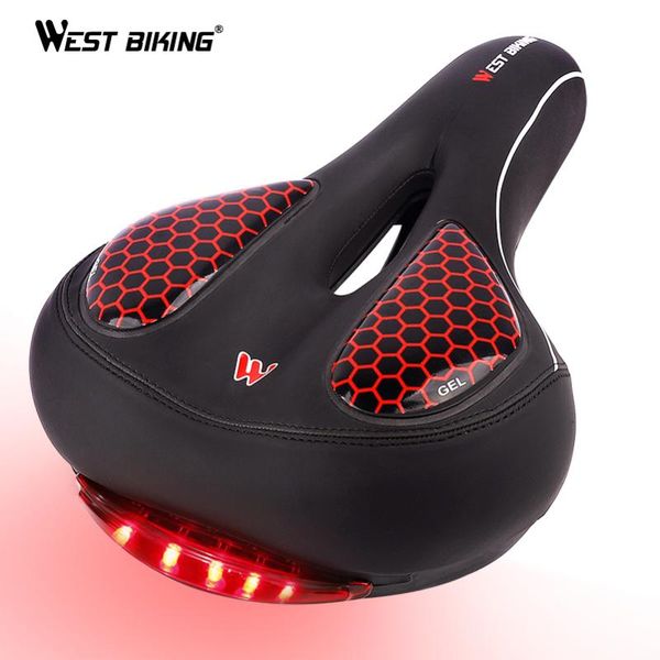 bike saddles west biking mtb saddle seat with cycling taillight thicken wide comfortable bicycle gel hollow
bike saddles west biking mtb saddle seat with cycling taillight thicken wide comfortable bicycle gel hollow
