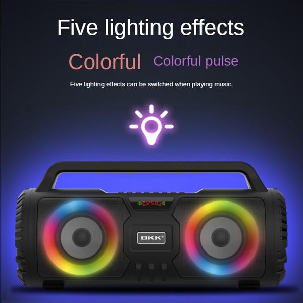 outdoor speakers bkk portable speaker b88 bluetooth dual cool atmosphere light supports direct approval of microphone
outdoor speakers bkk portable speaker b88 bluetooth dual cool atmosphere light supports direct approval of microphone