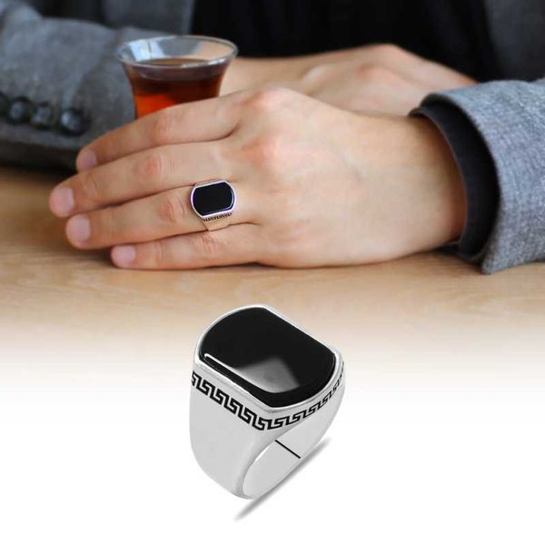 sterling silver ring for men real onyx stone, jewelry fashion vintage gift aqeq mens rings all size cluster, Golden;silver
sterling silver ring for men real onyx stone, jewelry fashion vintage gift aqeq mens rings all size cluster, Golden;silver
