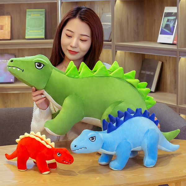 32/52/82cm colorful stegosaurus stuffed doll standing cartoon dinosaur plush toy red green blue t-rex boys girls xmas gift
32/52/82cm colorful stegosaurus stuffed doll standing cartoon dinosaur plush toy red green blue t-rex boys girls xmas gift