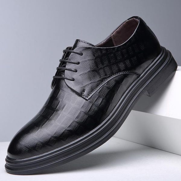 dress shoes men genuine leather brogue lace up casual zapatillas hombre large size us 14, Black
dress shoes men genuine leather brogue lace up casual zapatillas hombre large size us 14, Black