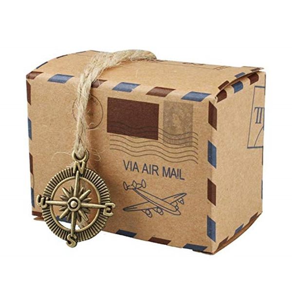 gift wrap 50pcs vintage kraft candy box compass and earth shape mail airplane for wedding party inspired reception boxes
gift wrap 50pcs vintage kraft candy box compass and earth shape mail airplane for wedding party inspired reception boxes