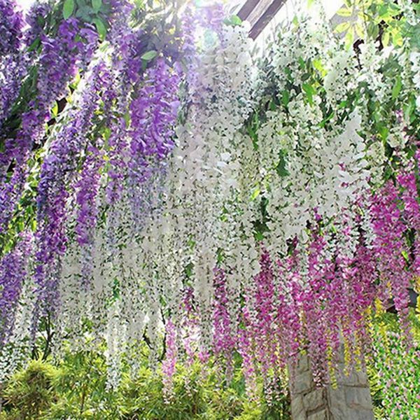 decorative flowers & wreaths exquisite artificial wisteria vine silk flower indoor outdoor decoration wedding restaruant bar party hanging
decorative flowers & wreaths exquisite artificial wisteria vine silk flower indoor outdoor decoration wedding restaruant bar party hanging