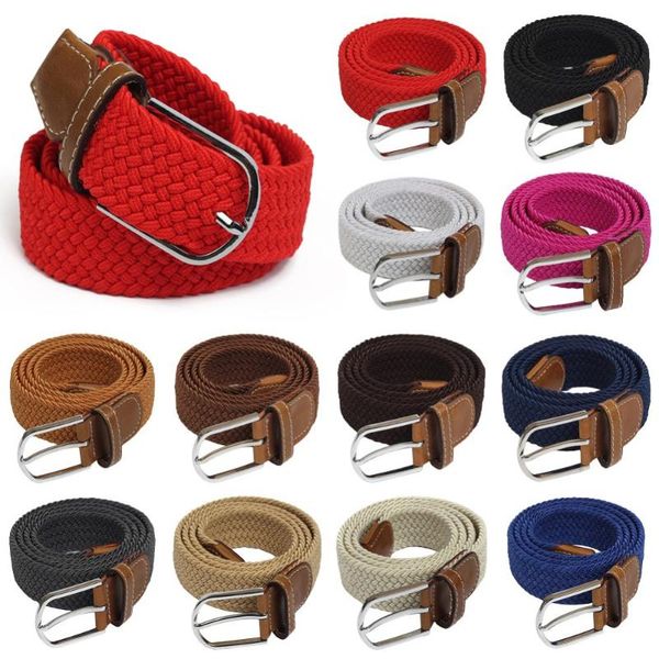 belts elastic fabric woven stretch casual multicolored braided men's buckle belt waistband waist straps #288028, Black;brown
belts elastic fabric woven stretch casual multicolored braided men's buckle belt waistband waist straps #288028, Black;brown