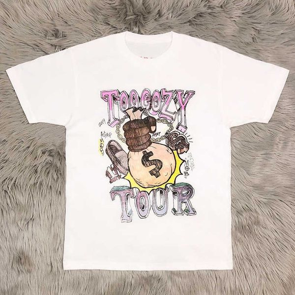 men's t-shirts rocky asap mob cozy tapes hip hop tour graffiti limited short sleeve t-shirt, White;black
men's t-shirts rocky asap mob cozy tapes hip hop tour graffiti limited short sleeve t-shirt, White;black