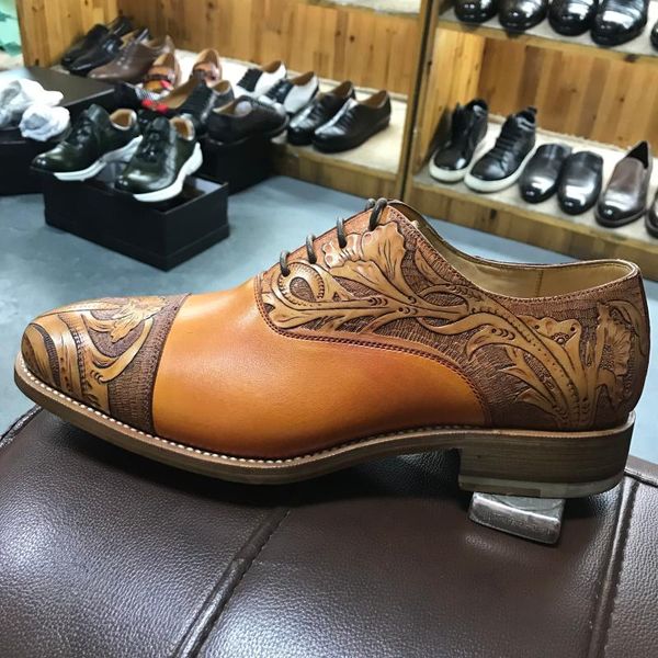 boots z1999 custom made handmade goodyear welted skill italian cowhide genuine cow leather super carving shoe 38-53, Black
boots z1999 custom made handmade goodyear welted skill italian cowhide genuine cow leather super carving shoe 38-53, Black