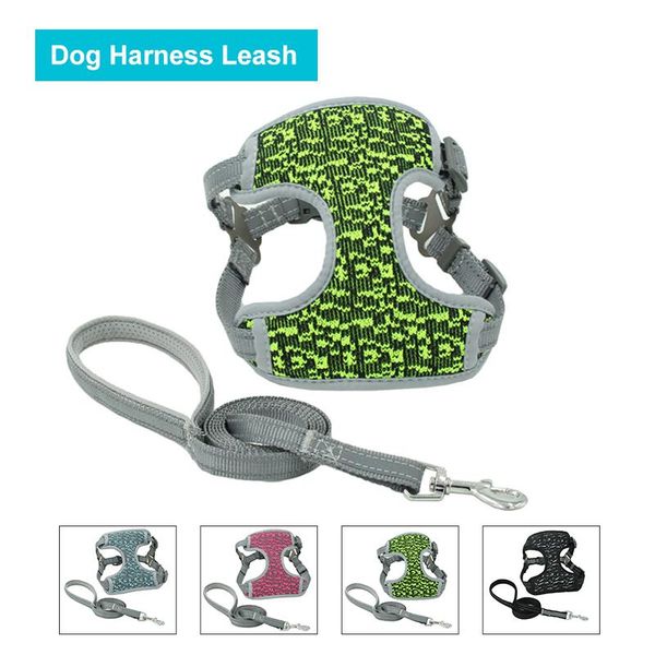 breathable dog vest harness leash suit adjustable reflective pet harnesses for small medium big dogs walking run pets supplies collars & lea
breathable dog vest harness leash suit adjustable reflective pet harnesses for small medium big dogs walking run pets supplies collars & lea