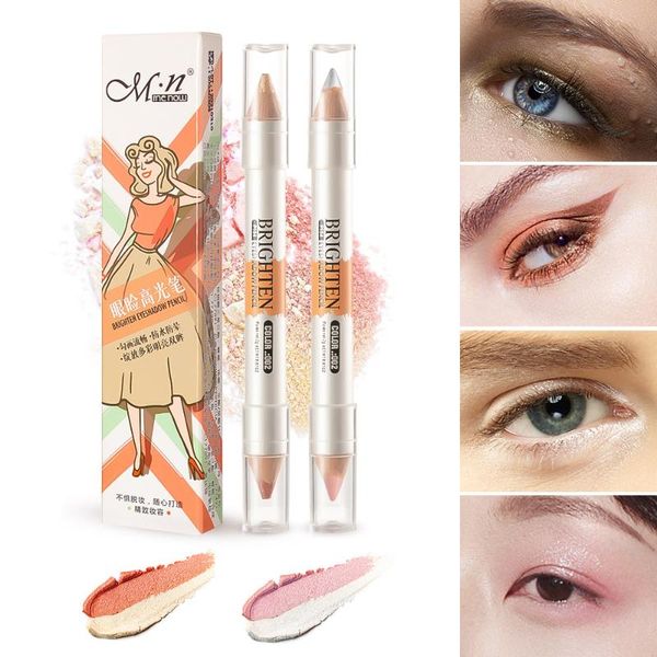 eye shadow and face brightening lying silkworm double-headed highlight pen pearlescent champagne gold with sharpener
eye shadow and face brightening lying silkworm double-headed highlight pen pearlescent champagne gold with sharpener