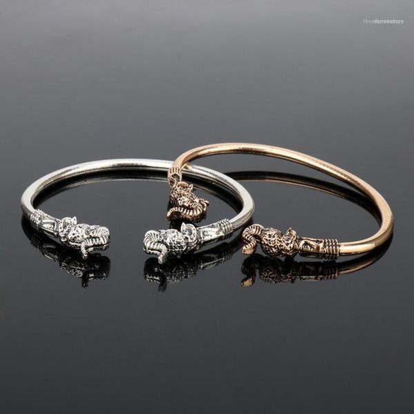 bangle dongsheng fashion elephant head vikings vintage accessory bangels bracelets for women men smooth metal jewelry -251, Black
bangle dongsheng fashion elephant head vikings vintage accessory bangels bracelets for women men smooth metal jewelry -251, Black