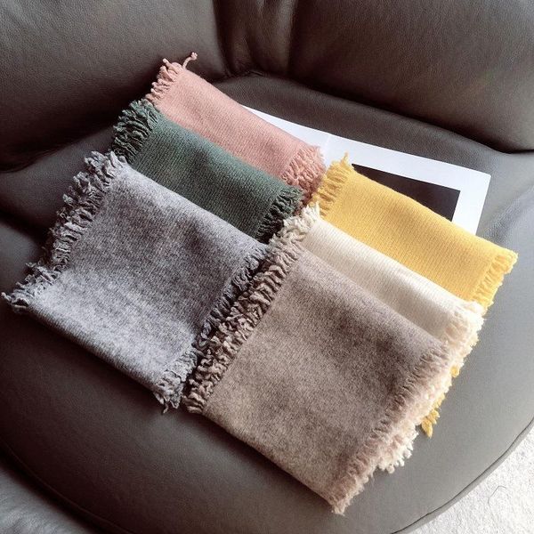 solid-color literary tassel autumn winter knitted warm scarf women's long wool scarves, Blue;gray
solid-color literary tassel autumn winter knitted warm scarf women's long wool scarves, Blue;gray
